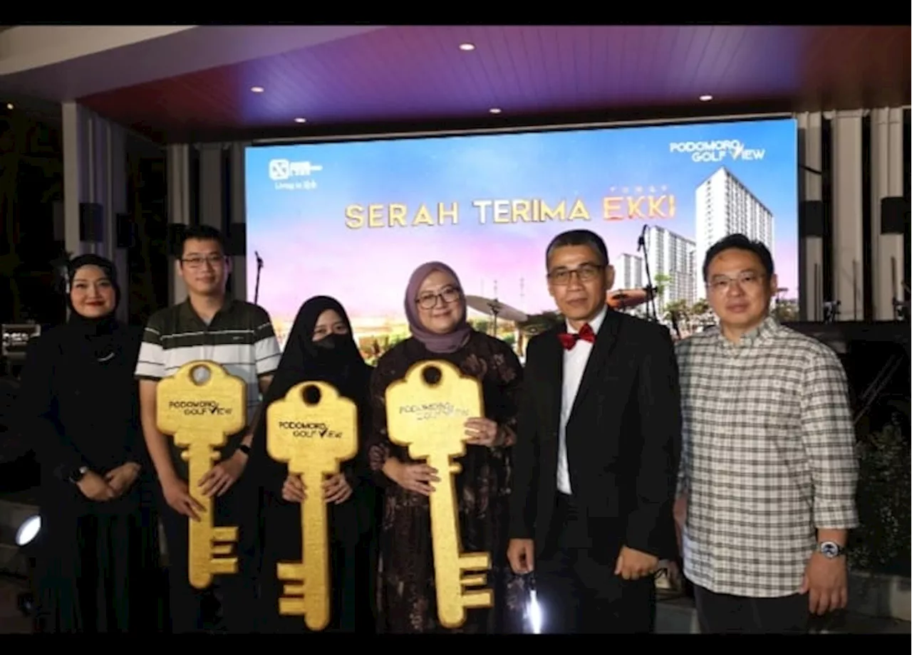 Podomoro Golf View Resmi Serah Terima Unit Apartemen Tower