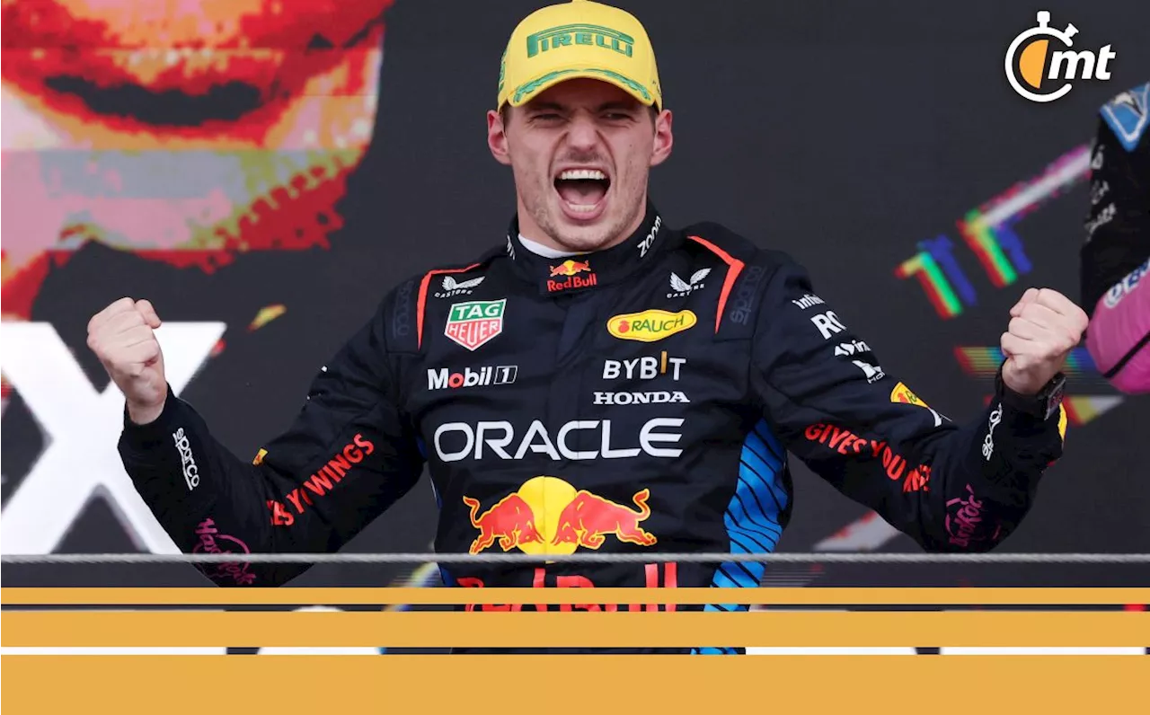 Max Verstappen eufórico tras GP de Brasil: 'Ha sido mi mejor carrera hasta la fecha'