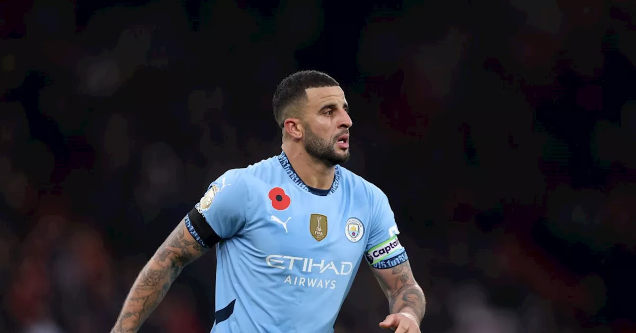  Kyle Walker sends message to Man City teammates