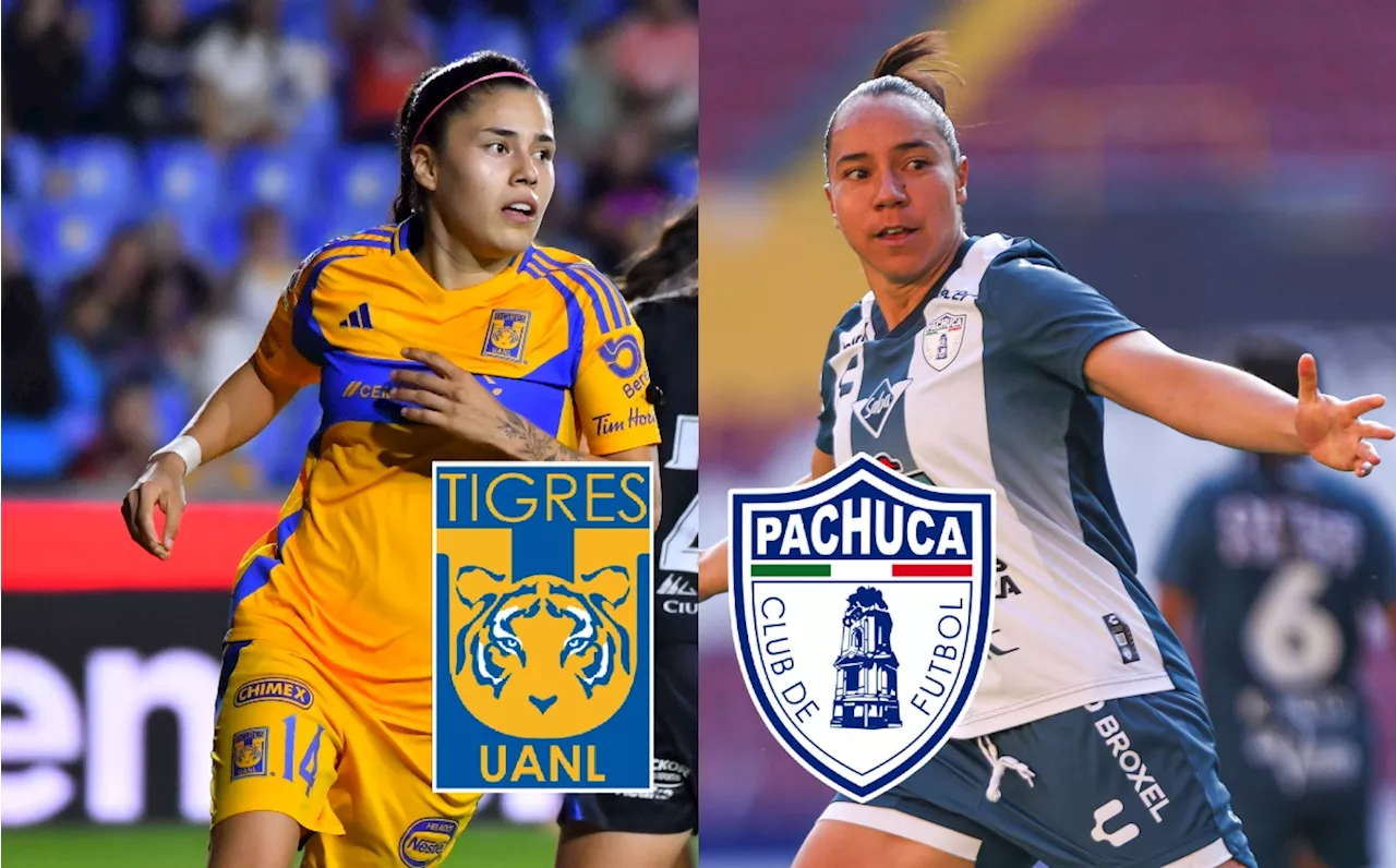 ¿A qué hora juega Tigres vs Pachuca? Dónde VER partido de la Liga MX Femenil 2024