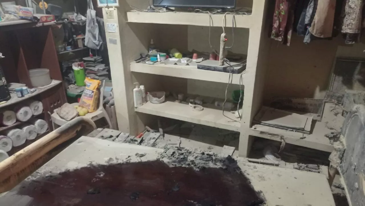 Abuelito coloca altar de muertos y veladora provoca incendio en Tampico