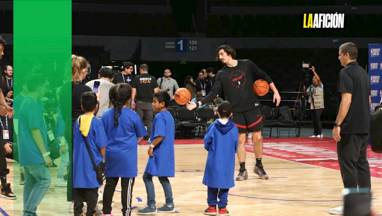 “Espero inspirar a muchos niños': Jaime Jáquez Jr. tras jugar partido de la NBA en México