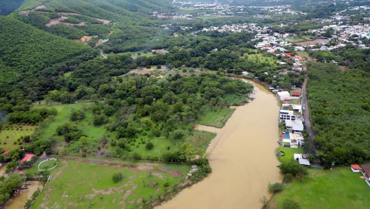 Presas de Nuevo León siguen aumentando sus niveles tras lluvias