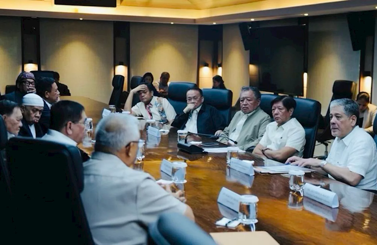 Marcos meets BARRM leaders to ensure 2025 peaceful polls