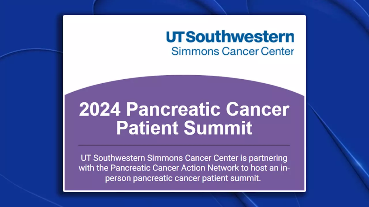 UT Southwestern to host free pancreatic cancer patient summit