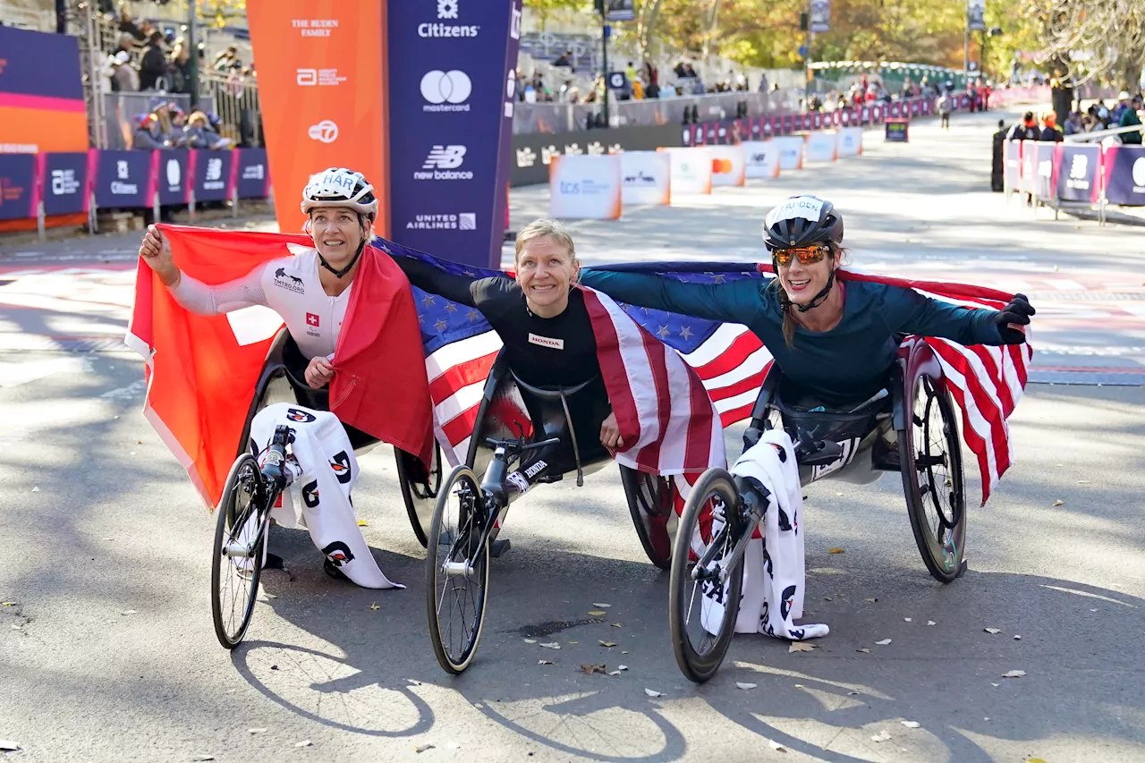 Romanchuk wins men's wheelchair race at NYC Marathon, Scaroni wins women's event