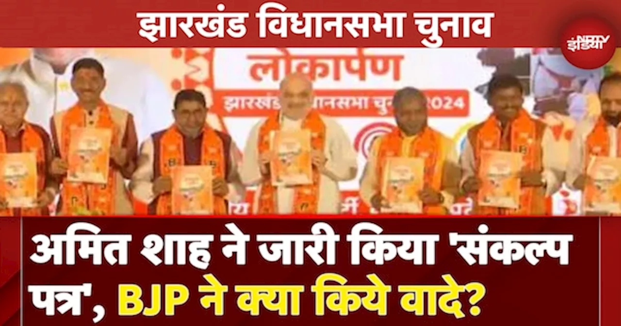 Jharkhand Assembly Election 2024: JMM ने गरीबों के विकास का धन अपनों में बांट दिया- Amit Shah