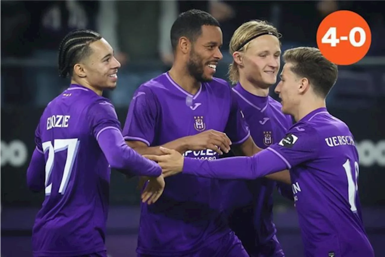 Beste match van het seizoen: Anderlecht stuurt KV Kortrijk met pandoering weer naar West-Vlaanderen