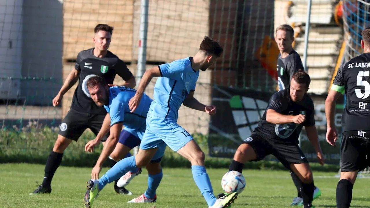 Ladendorf rettet Punkt in der Nachspielzeit