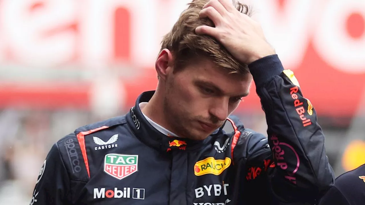 Woedende Verstappen start als 15de in Brazilië: 'Kan er met mijn hoofd niet bij'