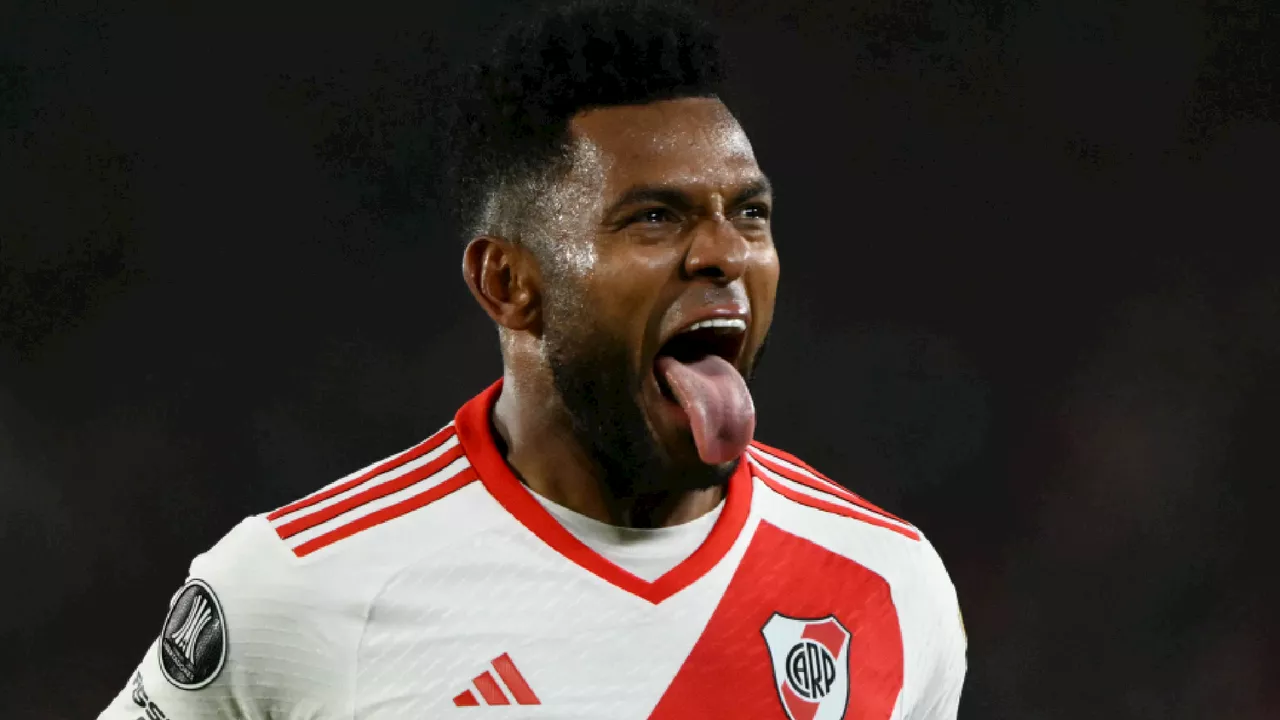 Los silbidos no afectaron a Miguel Ángel Borja: el 'colibrí' volvió al gol con River Plate