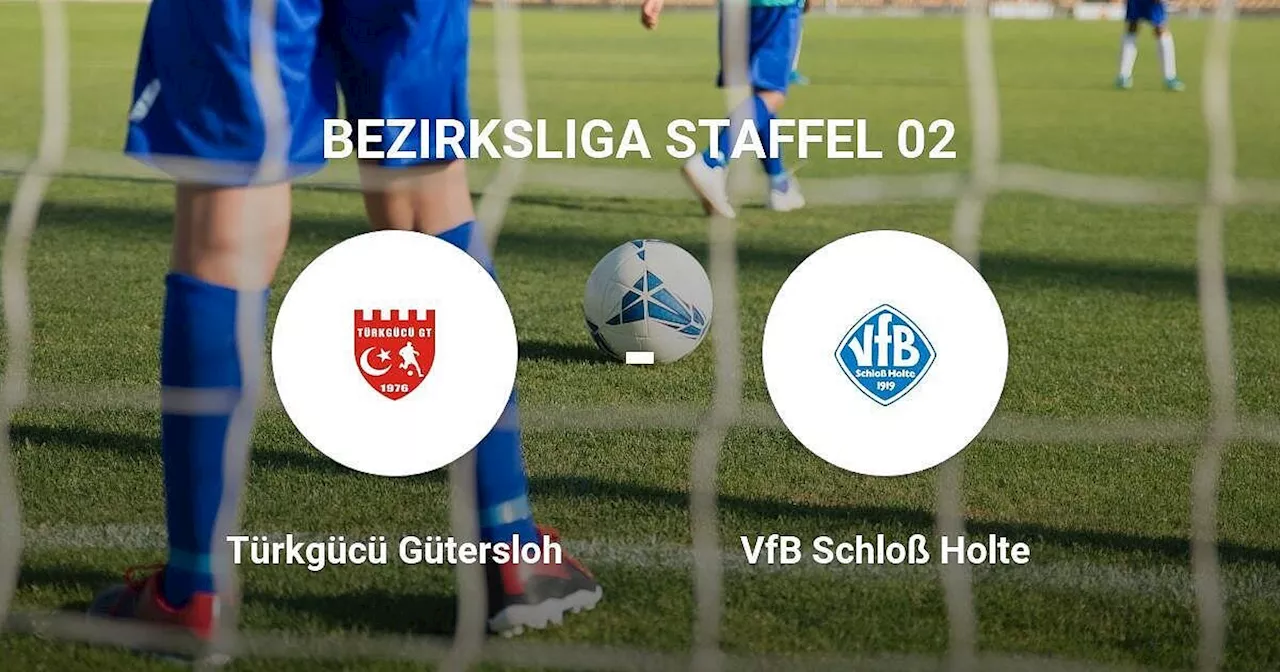 Der Türkgücü Gütersloh gegen das Team der VfB Schloß Holte