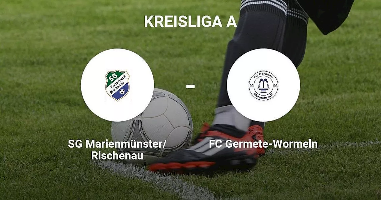 Enger Ausgang für SG Marienmünster/Rischenau gegen FC Germete-Wormeln