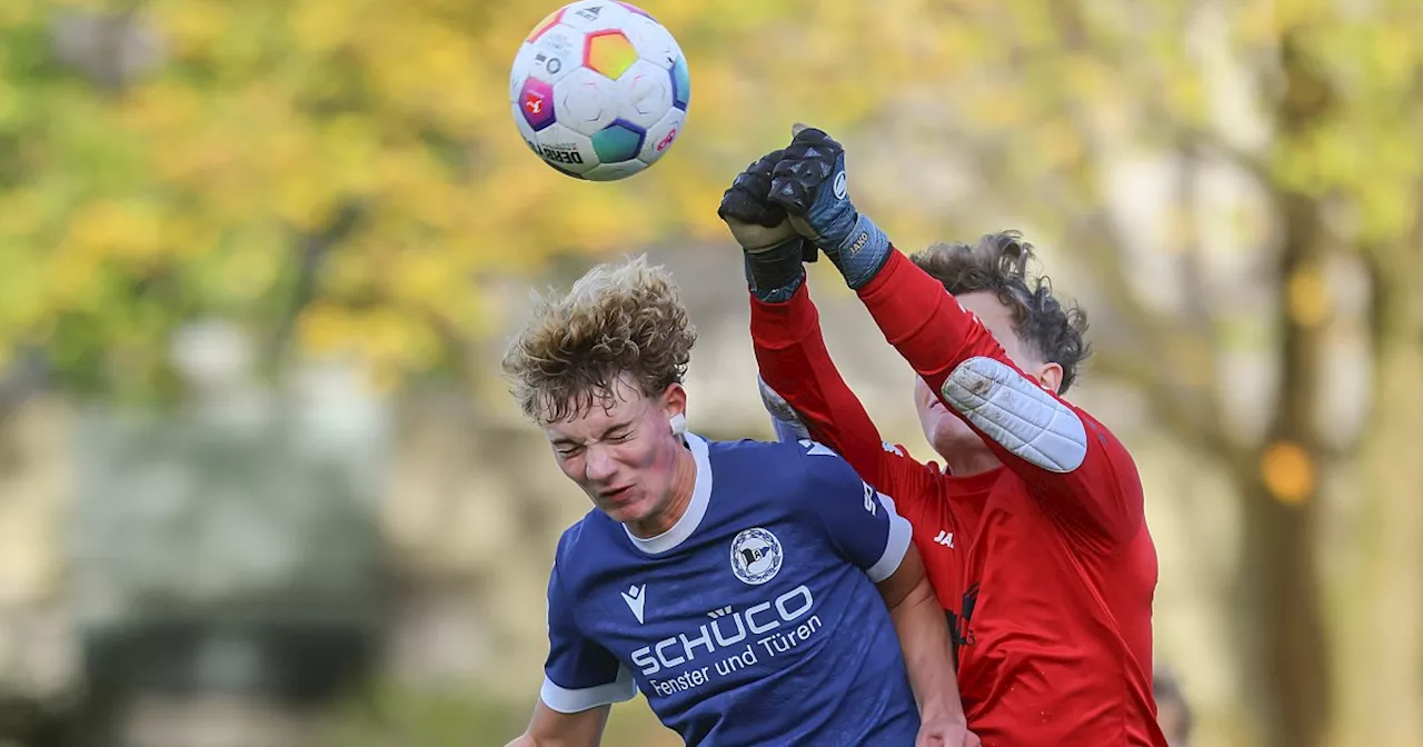 Schwache Ausbeute: Arminias Junioren mit Derby-Dämpfern