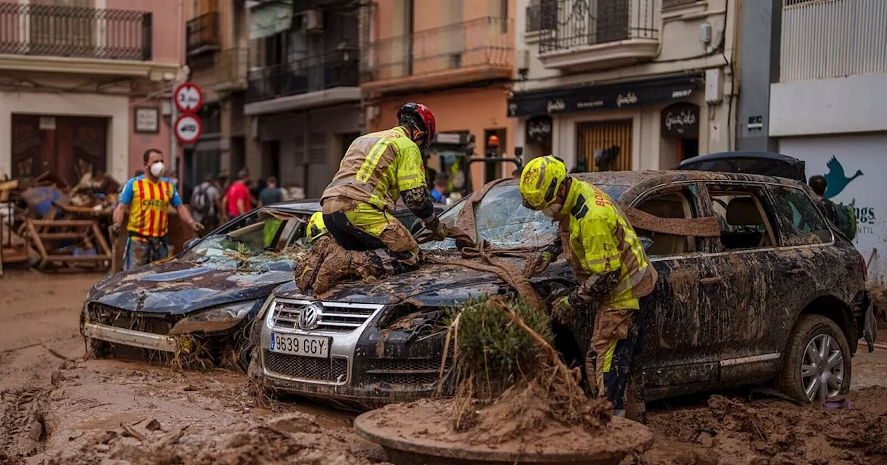  Spanischer König im Unwettergebiet