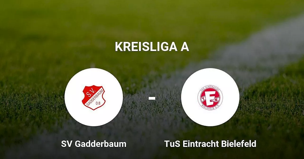 SV Gadderbaum im Spiel gegen TuS Eintracht Bielefeld um Längen besser