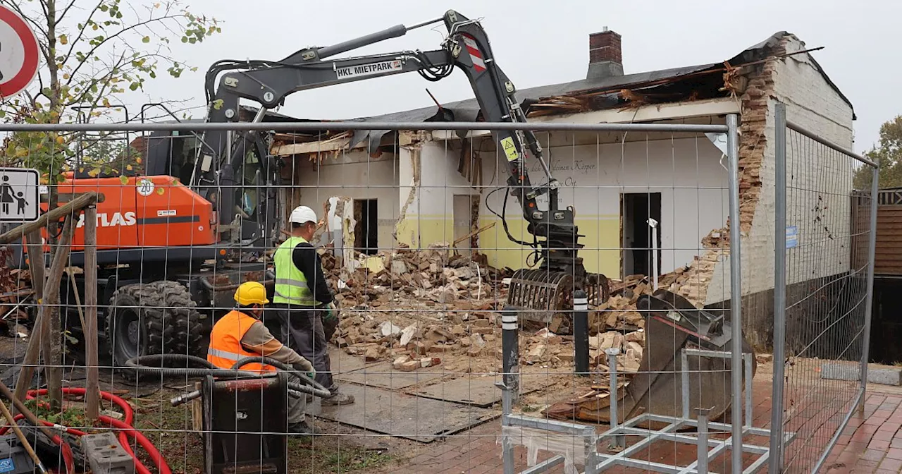 Verbindung zwischen Löhner Bahnhof und Werre: Zwei Häuser weichen für die Grünachse