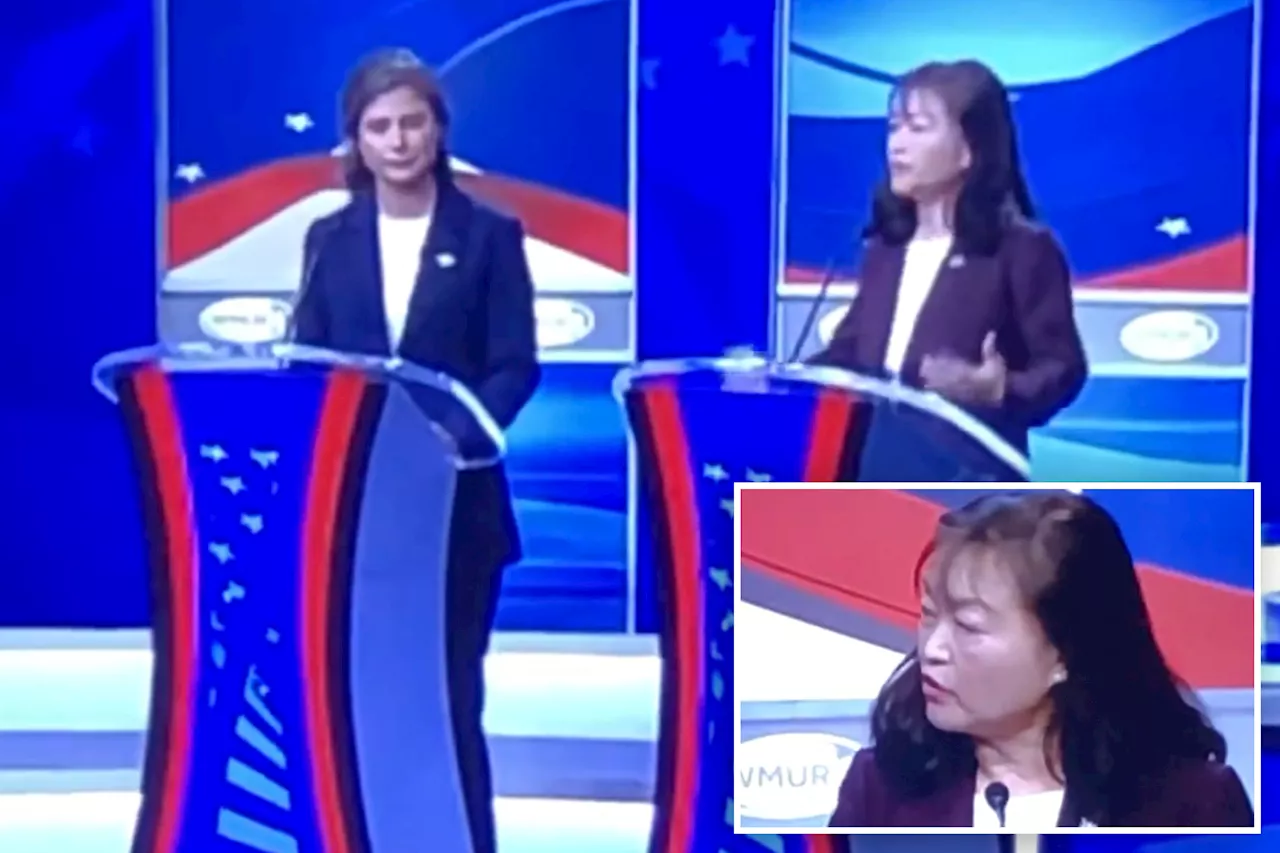 GOP congressional candidate slammed Democratic rival during debate in viral putdown