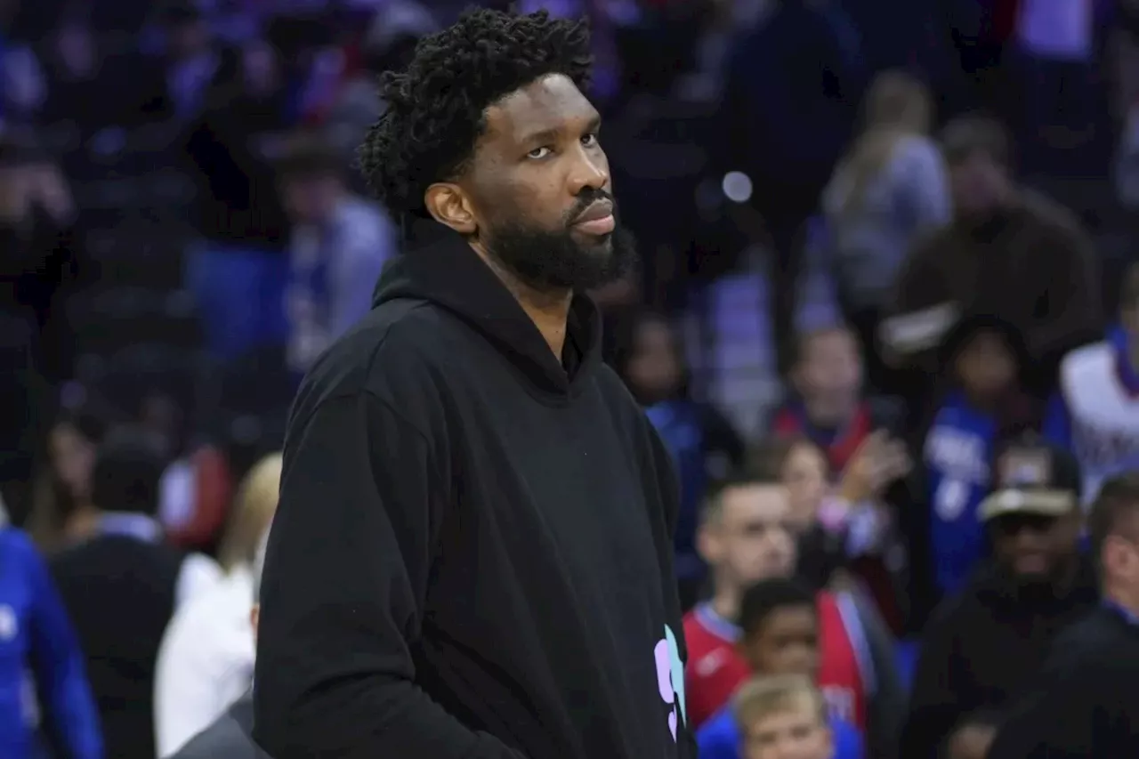 Joel Embiid shoves columnist after 76ers game, NBA investigating