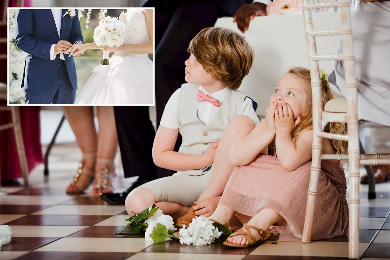 Wedding-day backlash has bride questioning her ‘no children' rule as guests revolt: 'Be just as rude'