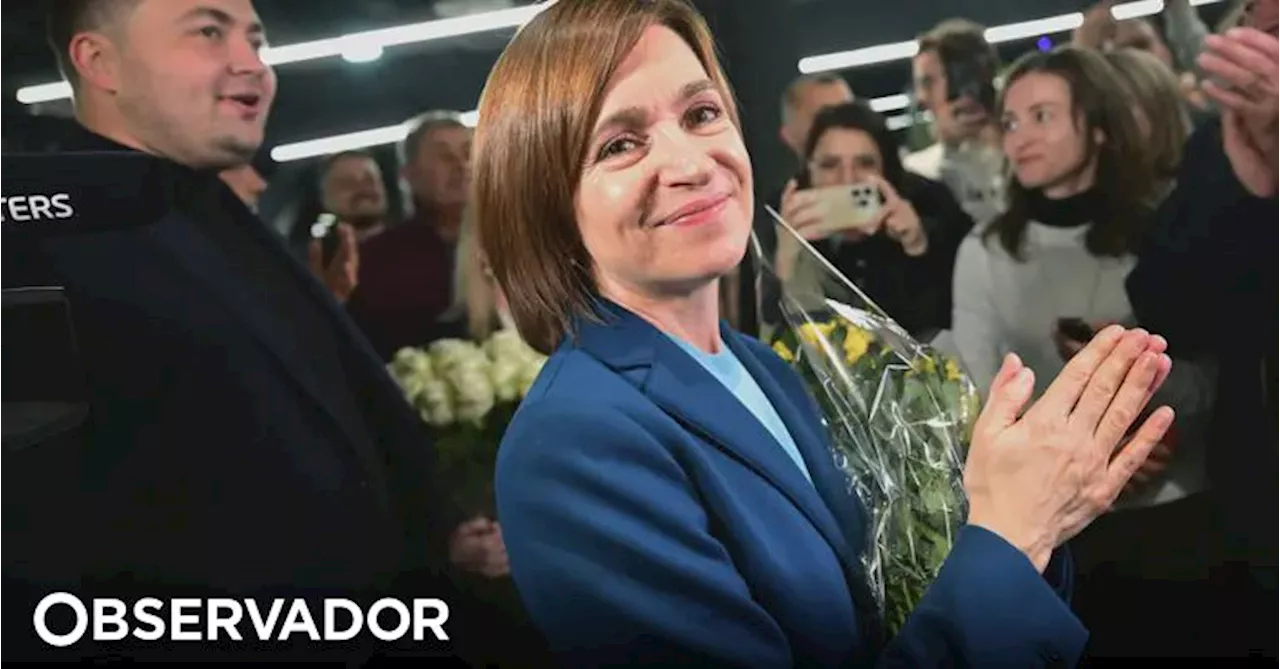 Moldávia. Presidente pró-Ocidente Maia Sandu declara vitória nas eleições: 'A liberdade e justiça venceram'