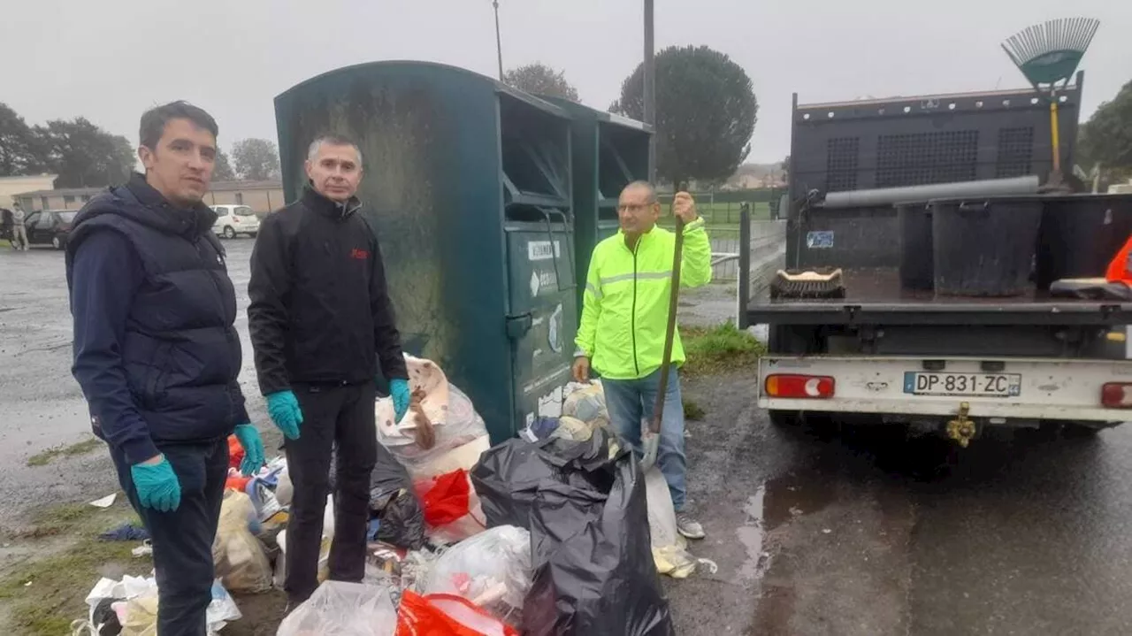 Mauvaise surprise lors du ramassage des déchets dans cette commune d’Anjou