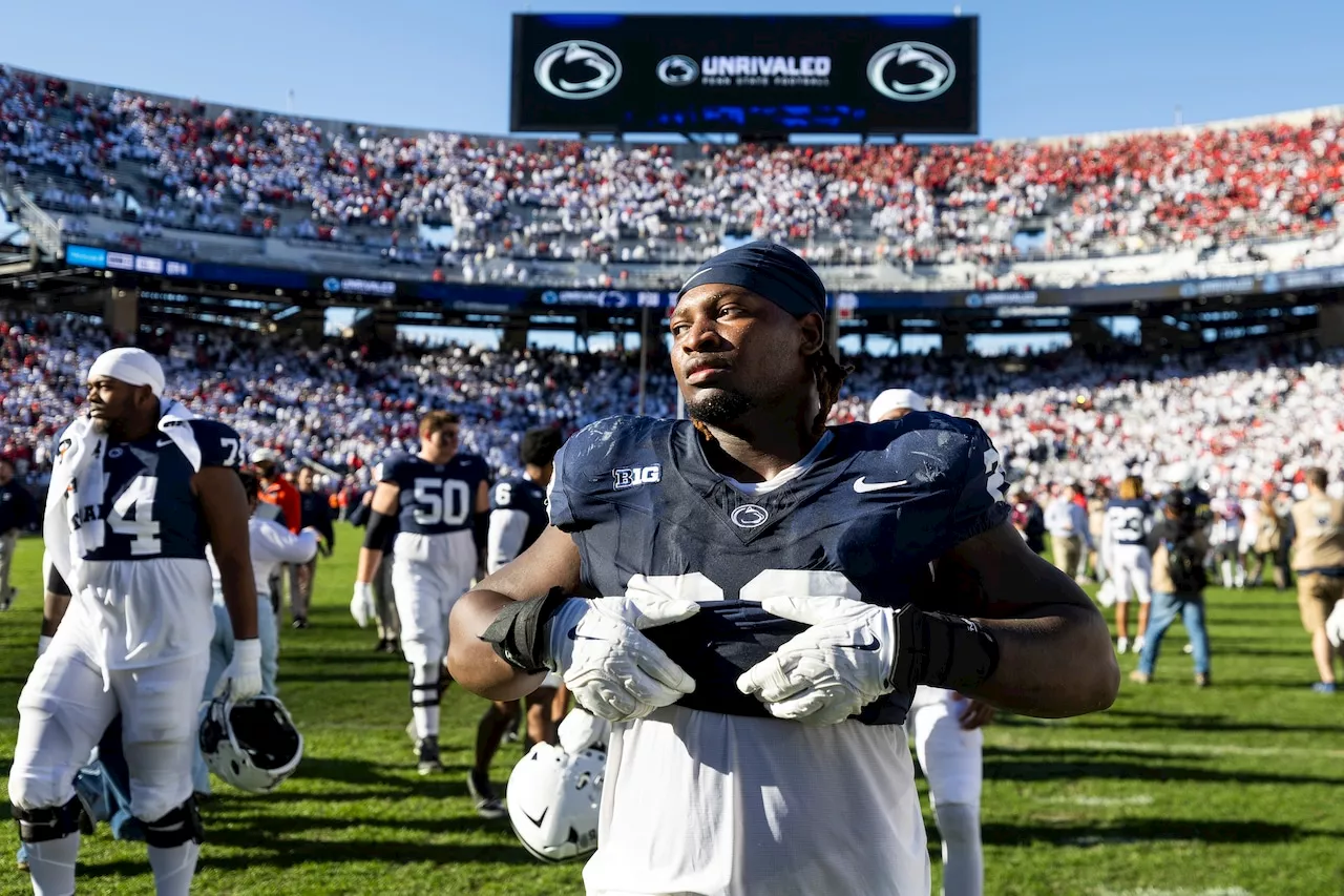 Penn State falls in AP Top 25 after losing to Ohio State