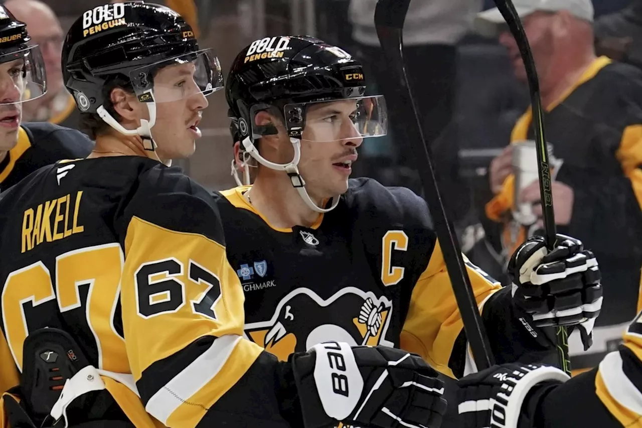 Crosby scores twice to lead Penguins to 3-1 win over Canadiens