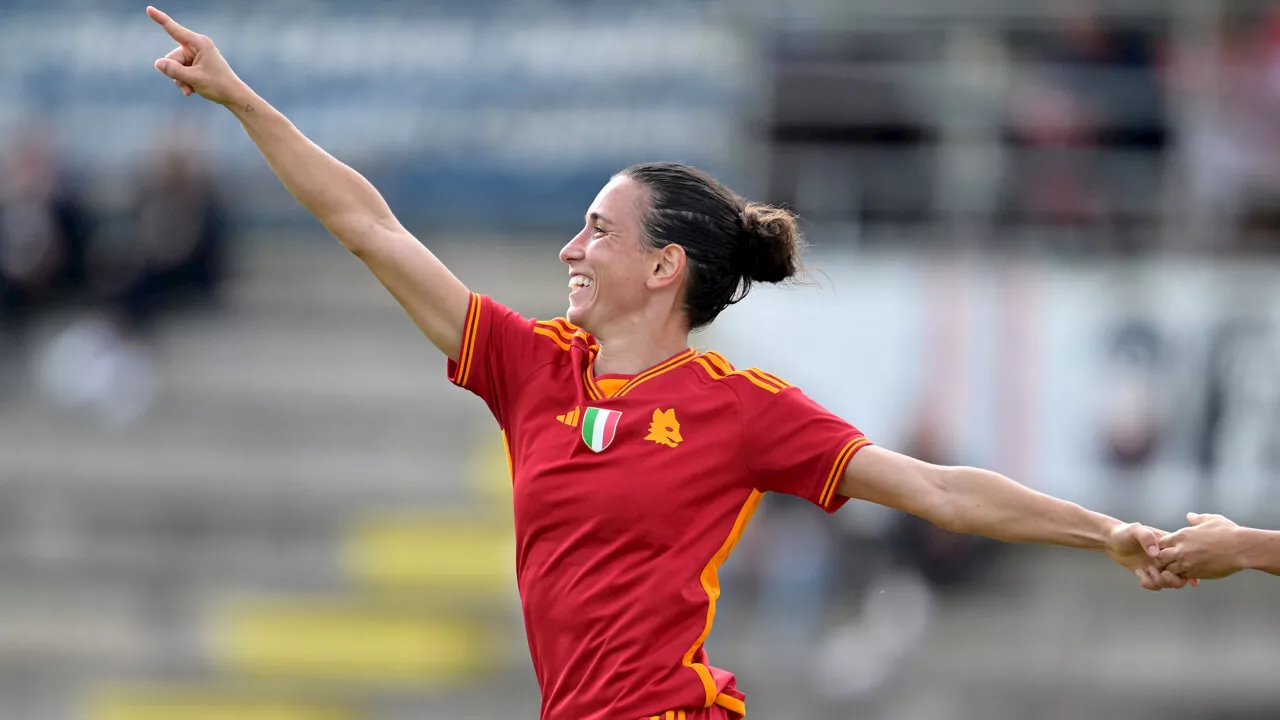 Sampdoria-Roma Femminile 1-5: pokerissimo per le ragazze di Spugna