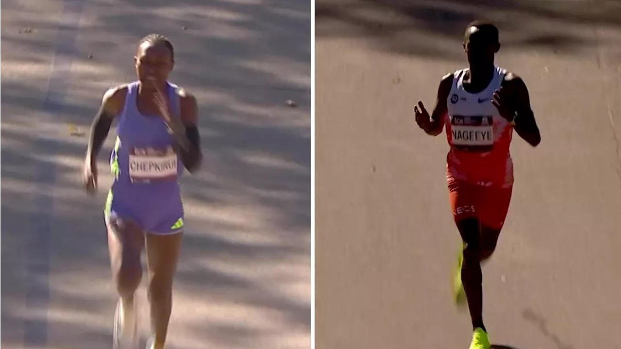 Sheila Chepkirui y Abdi Nageeye se coronan en el maratón de Nueva York