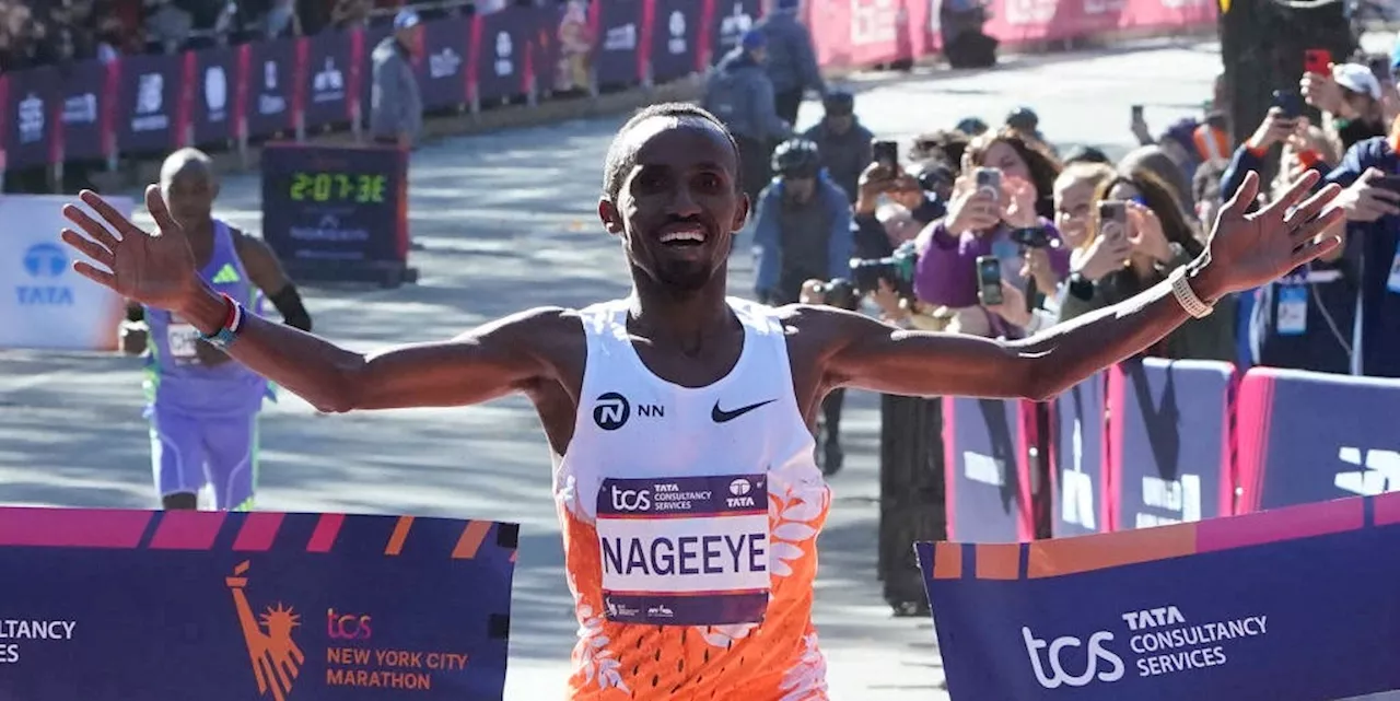 Abdi Nageeye Wins the Men’s Race at the 2024 New York City Marathon