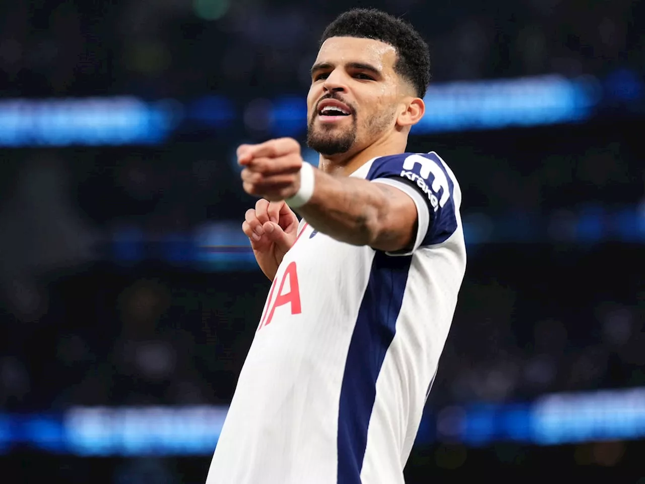 Dominic Solanke at double as Spurs produce brilliant second half to thrash Villa