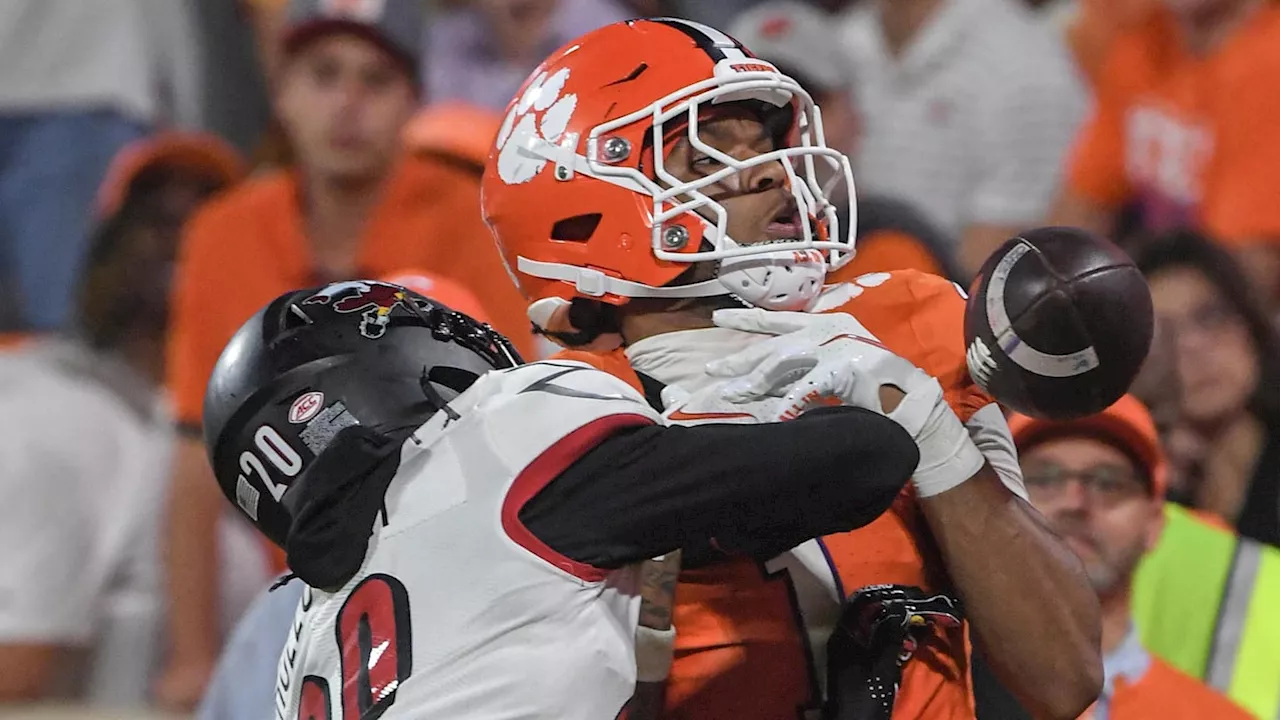 Clemson Tigers’ ACC Title Game Hopes Crash in Loss to Louisville