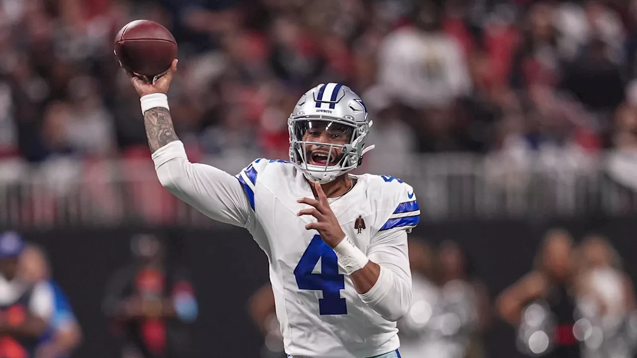 Dallas Cowboys QB Dak Prescott Ruled OUT with Injury at Atlanta Falcons