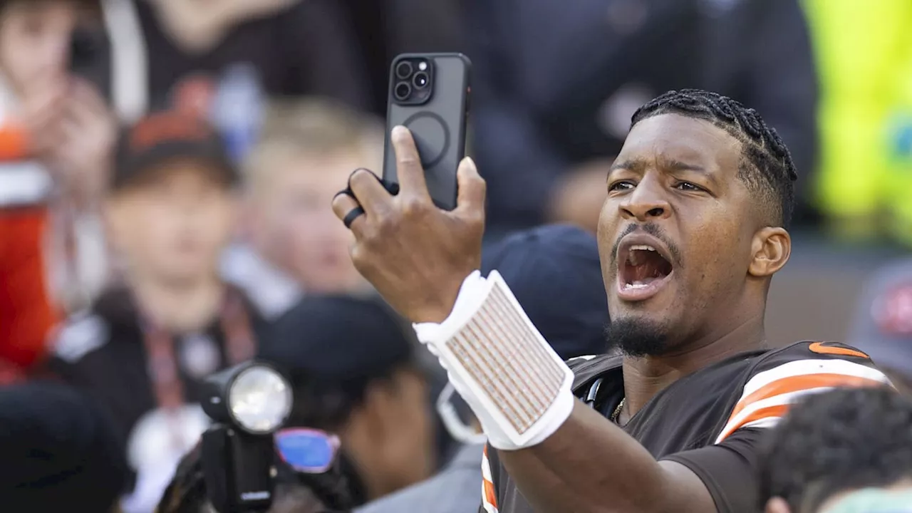 Jameis Winston Was So Locked In During Intense Pregame Interview