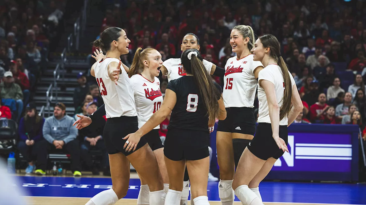 Nebraska Volleyball Libero Moves Up All-Time Digs Chart In Sweep Of Northwestern