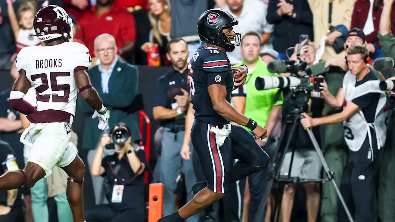 South Carolina upsets top ten Texas A&M