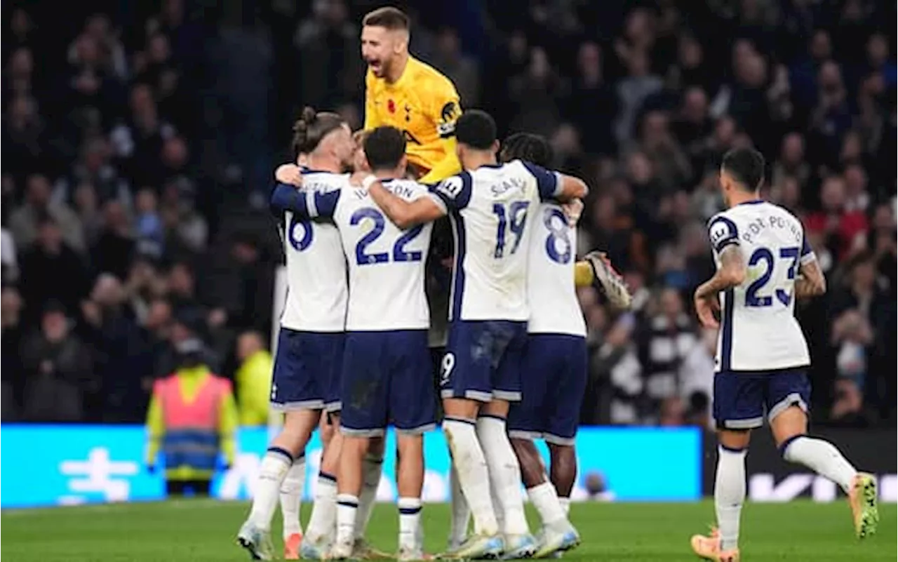 Premier League, risultati 10^ giornata: il Tottenham rimonta l'Aston Villa