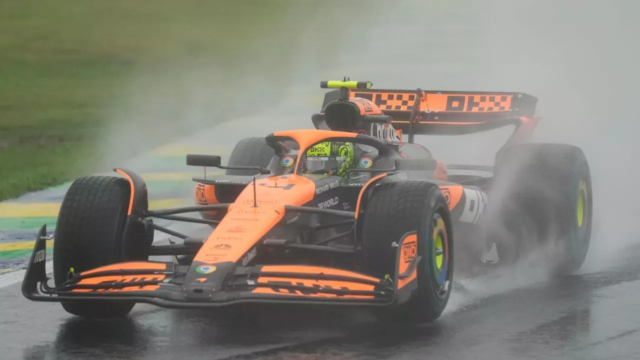 Sao Paulo GP Lando Norris on pole, Max Verstappen eliminated early