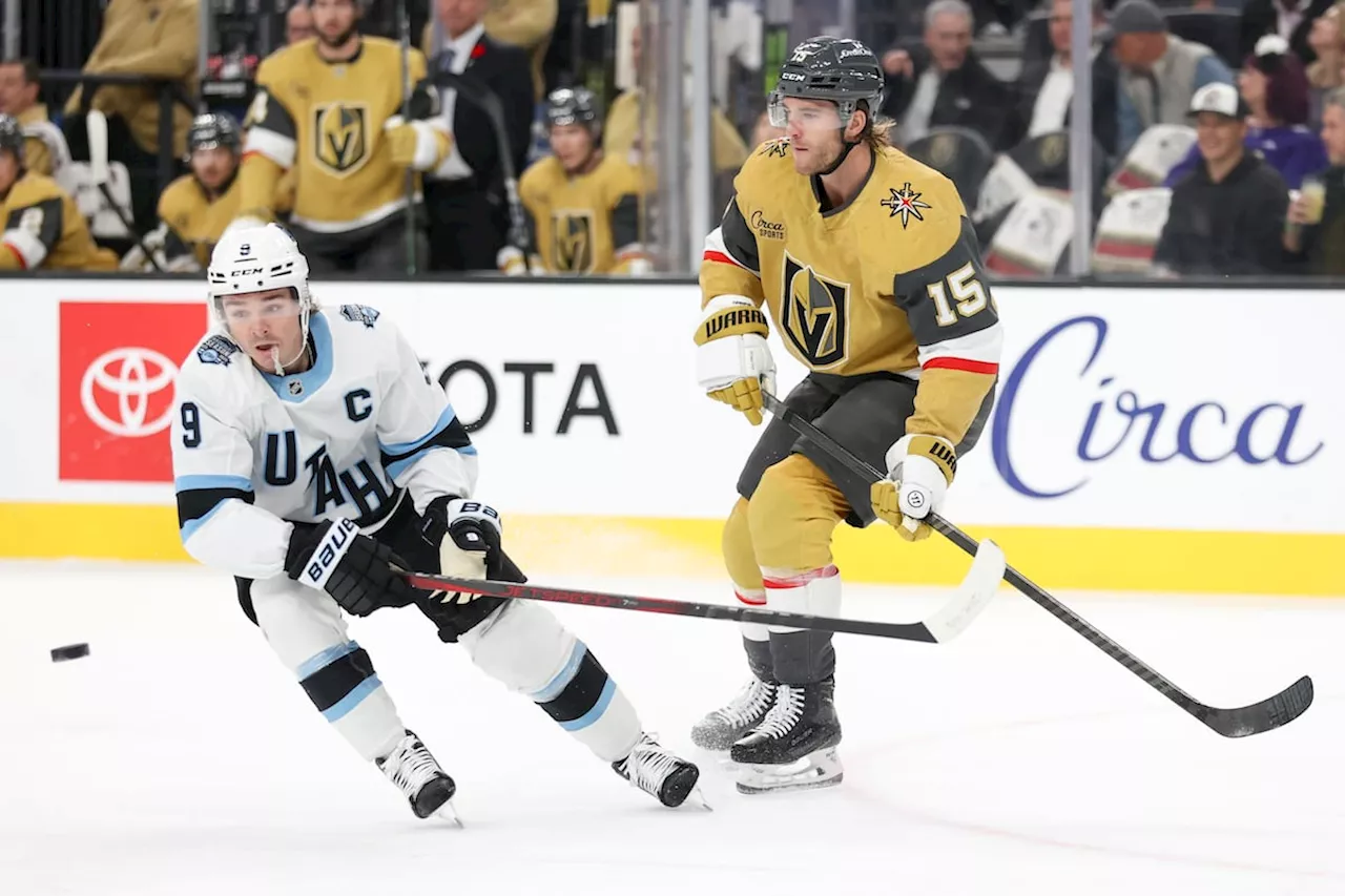 Utah Hockey Club falls to Vegas Golden Knights in overtime