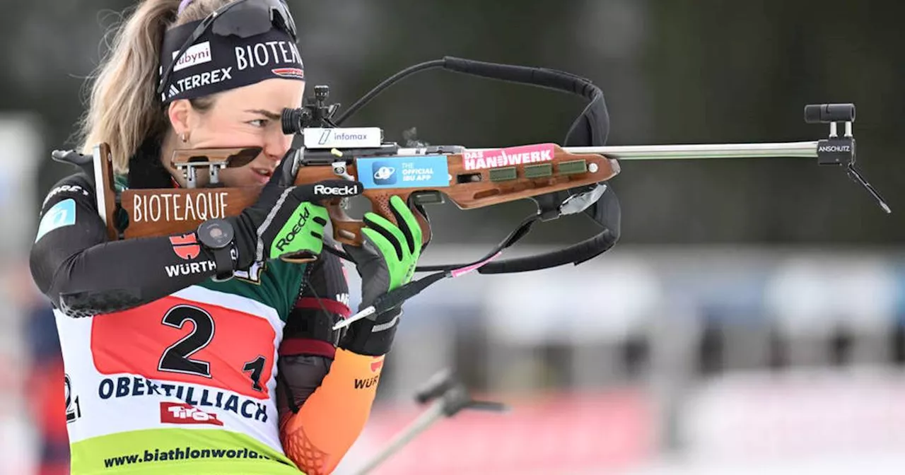 Biathlon: Deutsches Duo mit großer Chance