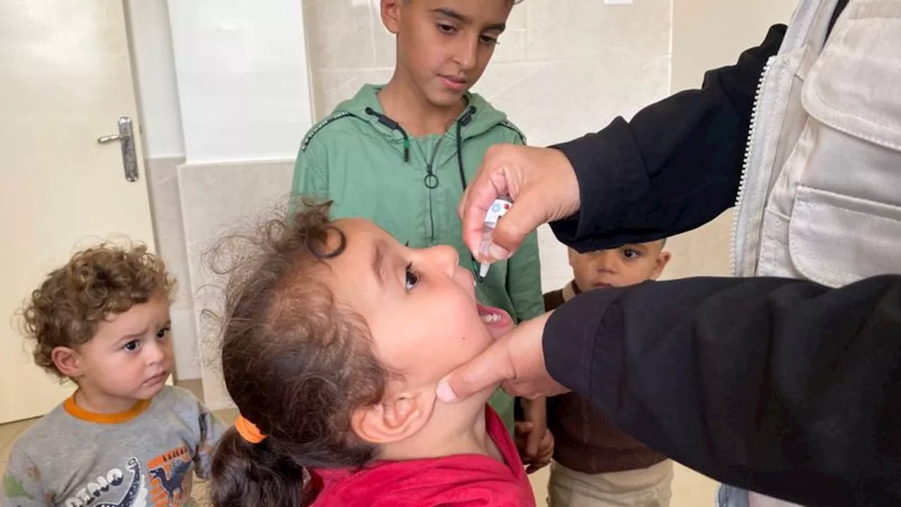 Ausrottung von Kinderlähmung: Bericht über Angriff auf Polio-Impfzentrum im Gazastreifen