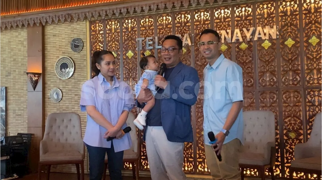 Selain Keluarga, Ridwan Kamil Jadi Orang Pertama yang Tahu Nama Lengkap Lily Anak Adopsi Raffi Ahmad