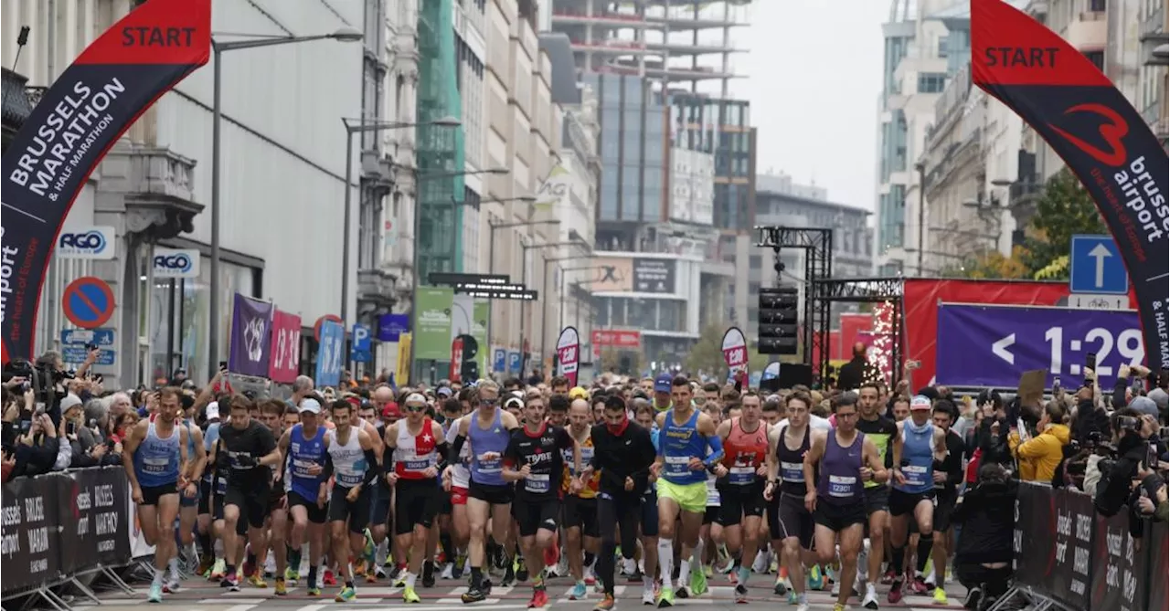 Solomon Belayneh remporte le marathon de Bruxelles qui a réuni 18.000 coureurs