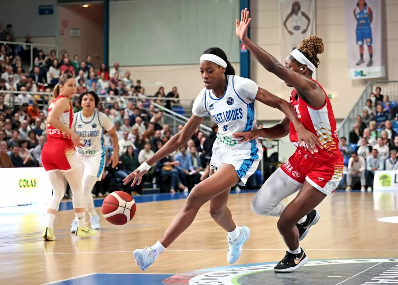 Ligue féminine de basket : Basket Landes a manqué de justesse et d’intensité à Lyon