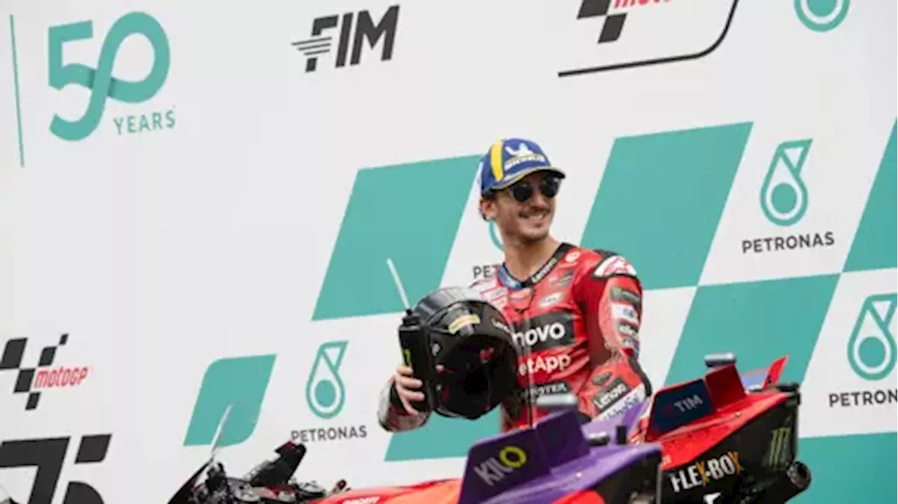 Bagnaia wins Malaysia MotoGP to keep title race alive South Africa