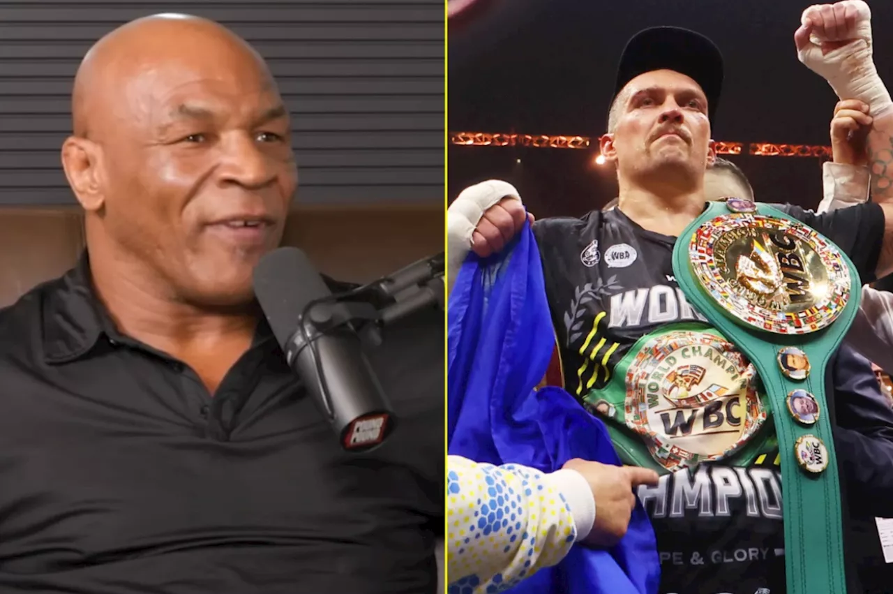 Mike Tyson names his current favourite top five boxers – Oleksandr Usyk isn’t included...