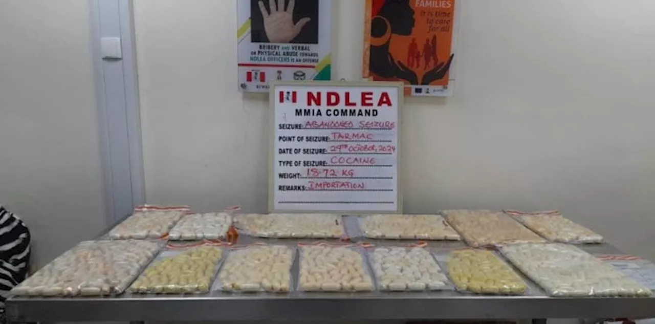 NDLEA seizes 'N4.4bn' worth of cocaine at Lagos airport