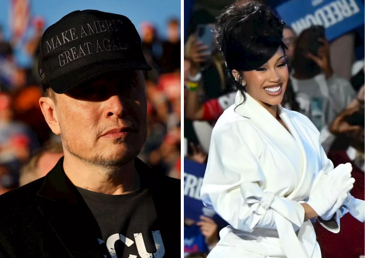 Ouch! Cardi B SLAMS Elon Musk with jab about his background