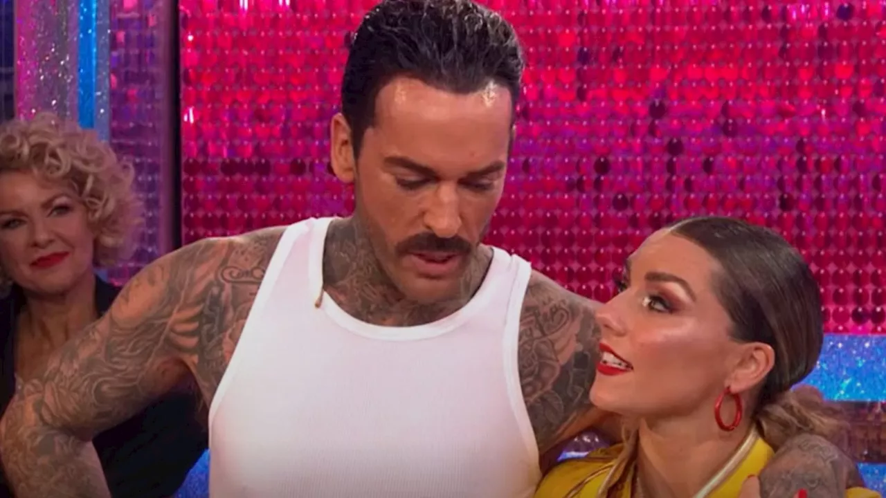 Watch the moment gutted Pete Wicks whispers sweet message to Strictly partner Jowita seconds after dance...